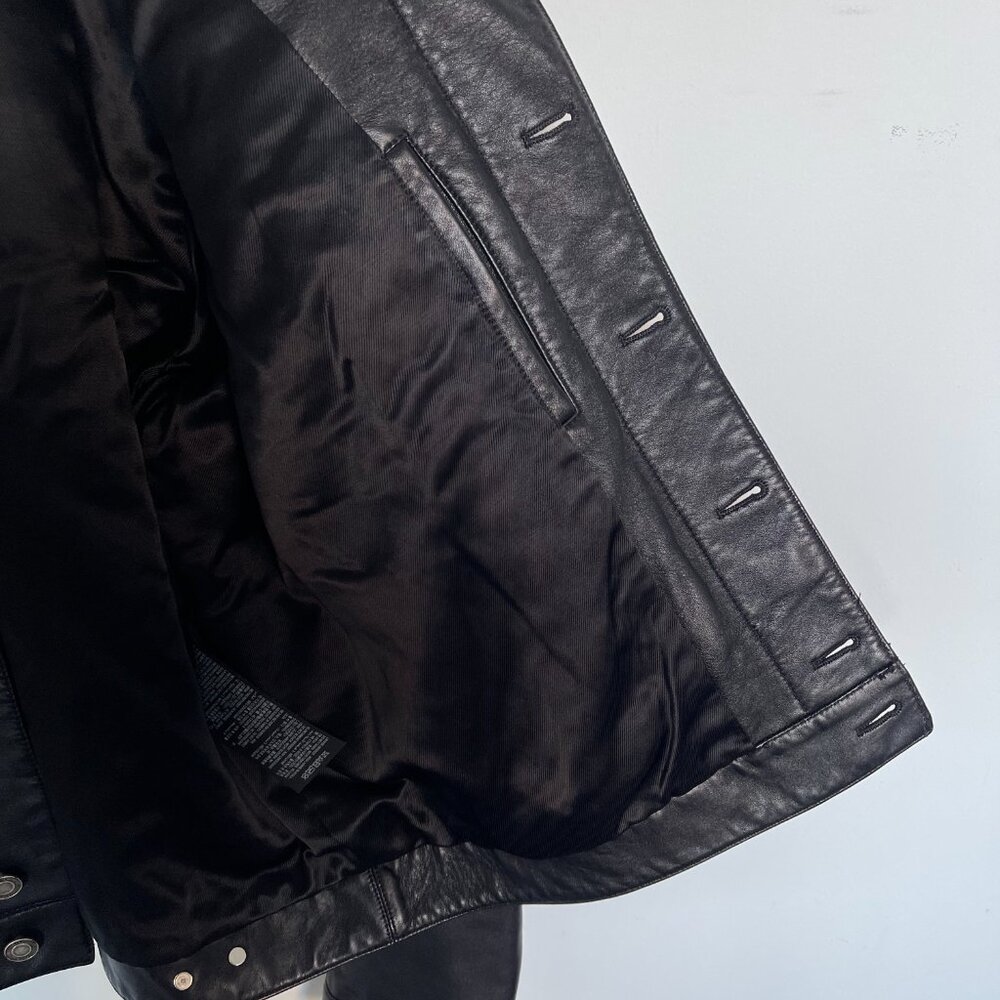Saint Laurent Lambskin denim jacket, slightly cropped - Picture 3 of 3